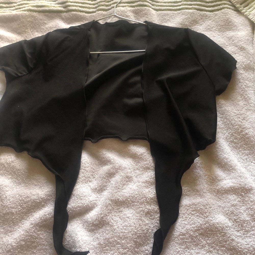 Black Tie Blouse